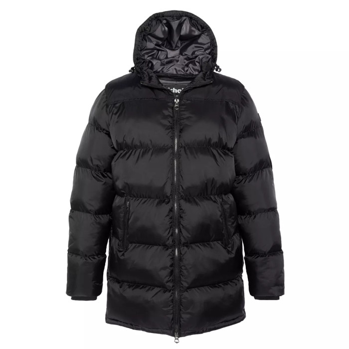Schott Doudoune mi-longue à capuche Schott MICKS
