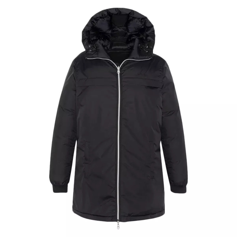 Schott Doudoune Longue à capuche Réversible Femme Schott RIVERSA2W Schott Doudoune Longue à capuche Réversible Femme Schott RIVERSA2W
