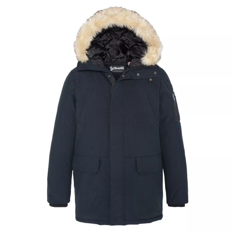 Schott Parka longue à capuche Schott NELSON20 Schott Parka longue à capuche Schott NELSON20