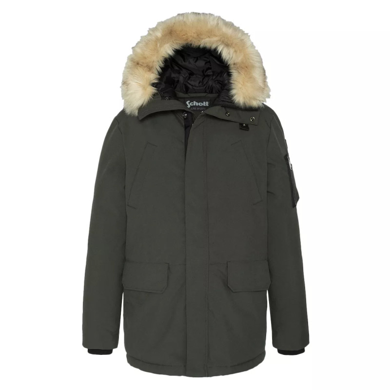 Schott Parka longue à capuche Schott NELSON20 Schott Parka longue à capuche Schott NELSON20
