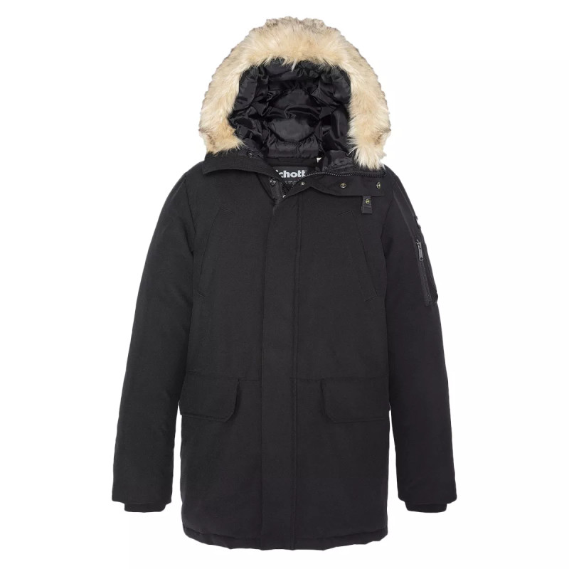 Schott Parka longue à capuche Schott NELSON20 Schott Parka longue à capuche Schott NELSON20