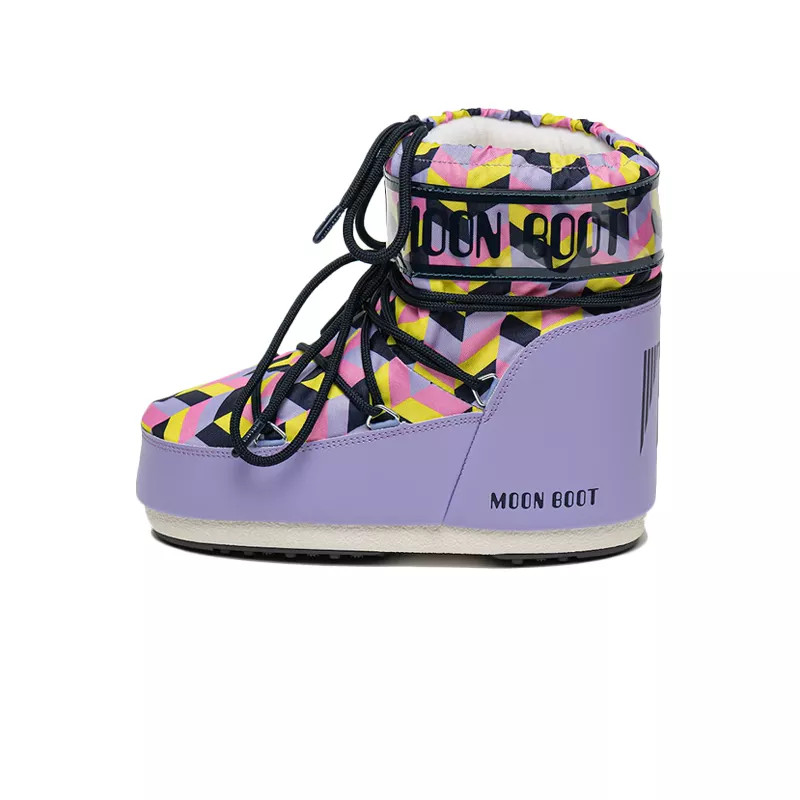 Moon Boot Bottine Moon Boot ICON LOW IMPRIME OPTIQUE Moon Boot Bottine Moon Boot ICON LOW IMPRIME OPTIQUE