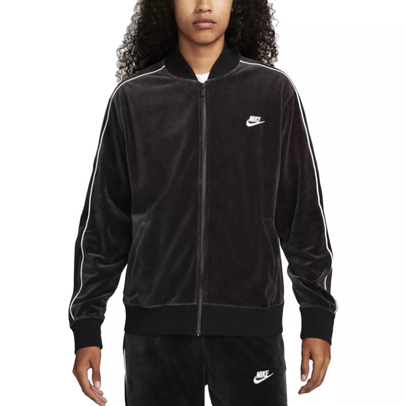 Nike Veste de survêtement Nike NSW CLUB VELOUR Nike Veste de survêtement Nike NSW CLUB VELOUR