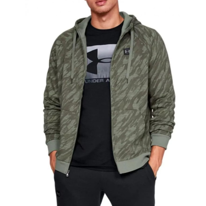 Under Armour Veste de survêtement Under Armour RIVAL FLEECE CAMO  FZ HOODIE - 1329748-492