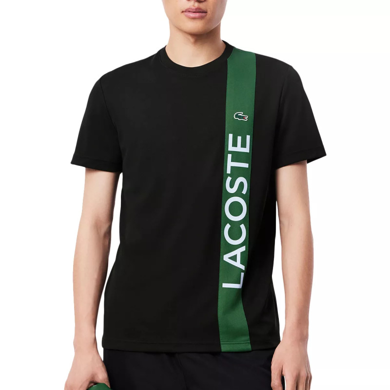 Tee-shirt Lacoste ULTRA DRY PRINT BRANDING SPORT Tee-shirt Lacoste ULTRA DRY PRINT BRANDING SPORT