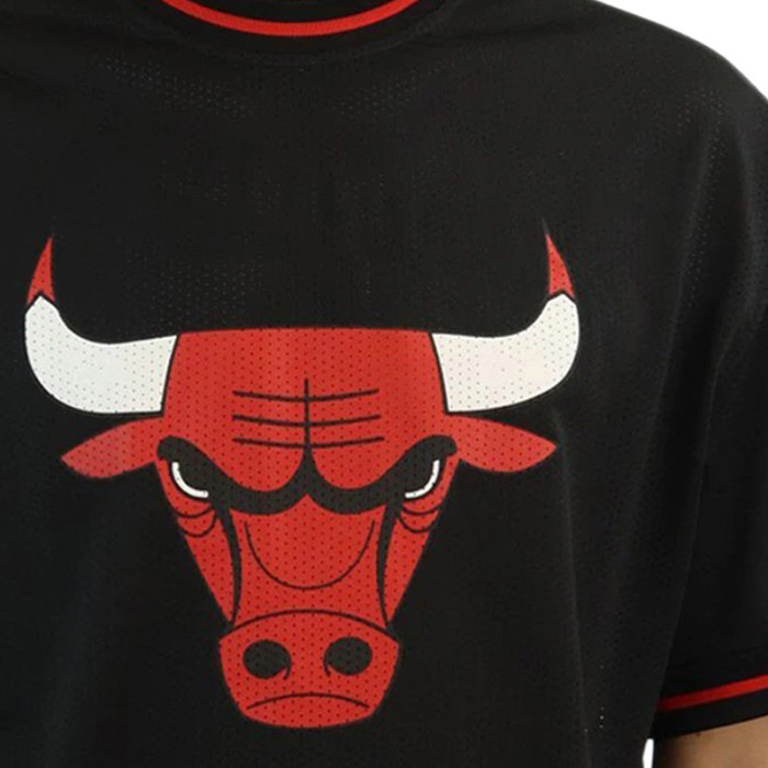 New Era Tee-shirt New Era NBA TEAM LOGO Oversized Chicago Bulls Mesh
