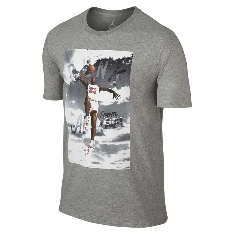 Nike Tee-shirt Nike Jordan Dunk From Above - 725006-063 Nike Tee-shirt Nike Jordan Dunk From Above - 725006-063