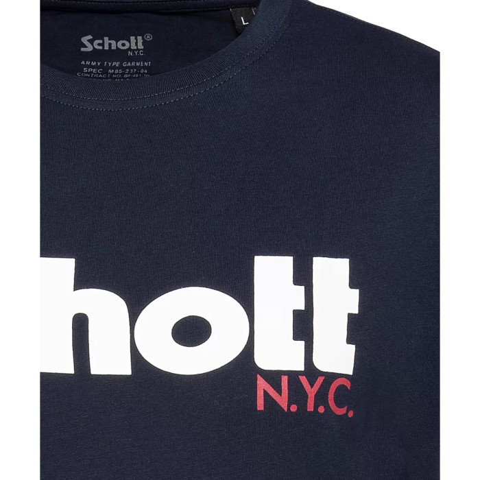 Schott Pack 2 Tee-shirt Schott PETIT LOGO