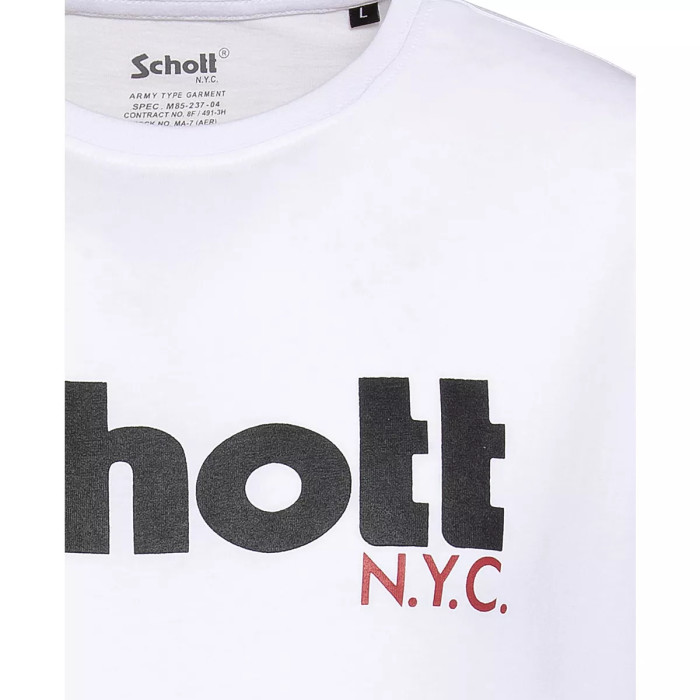Schott Pack 2 Tee-shirt Schott PETIT LOGO