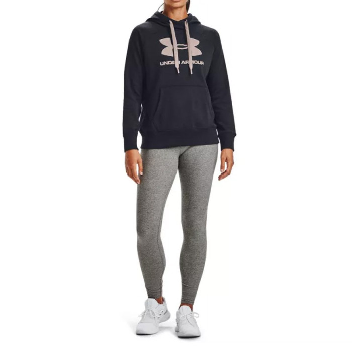 Sweat à capuche Femme Under Armour LOGO RIVAL FLEECE