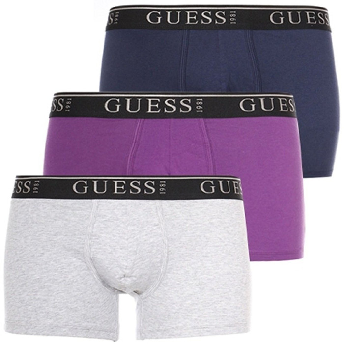 Pack 3 boxers Guess Trunk - Ref. U81G01-JR00A-F520