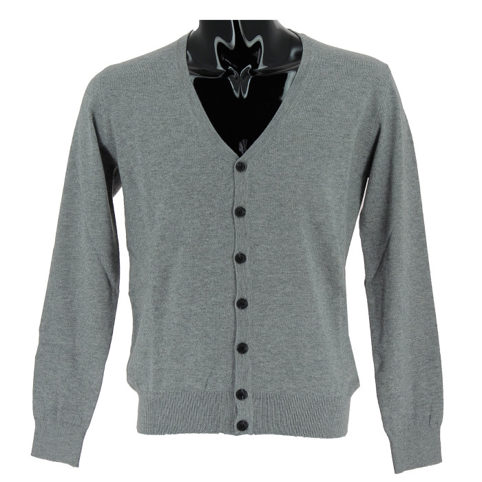 Cardigan Real Cashmere - IUS108134-GRIS