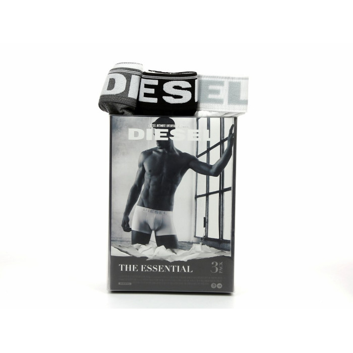 3 Boxers Diesel Umbx Kory (Noir/Blanc/Gris)