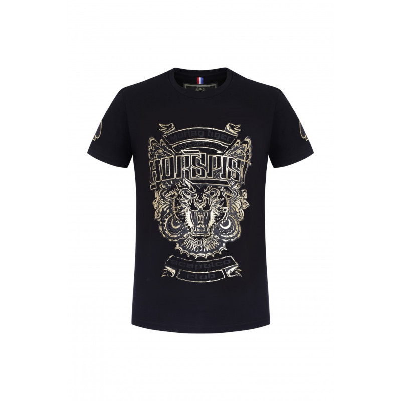 Tee-shirt Dallas HORSPIST (Noir/Or) Tee-shirt Dallas HORSPIST (Noir/Or)
