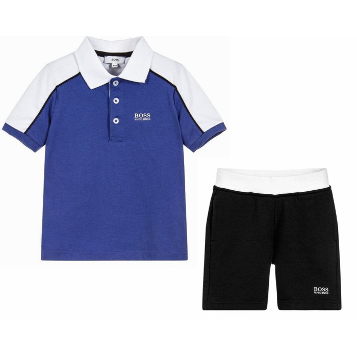 Ensemble polo et bermuda Hugo Boss Junior - Ref. J28060-861J