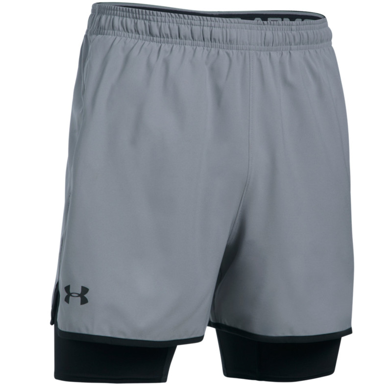 Short Under Armour Qualifier 2-in-1 - Ref. 1289625-035 Short Under Armour Qualifier 2-in-1 - Ref. 1289625-035