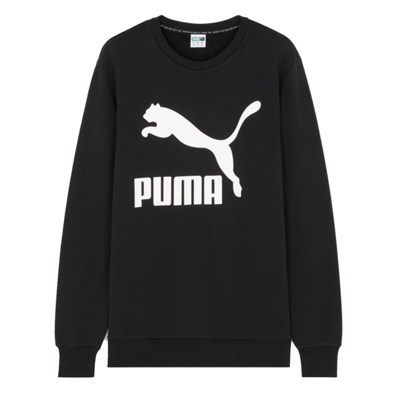 Puma Sweats Puma Arch Classic Logo Crew - 579277-01 Puma Sweats Puma Arch Classic Logo Crew - 579277-01