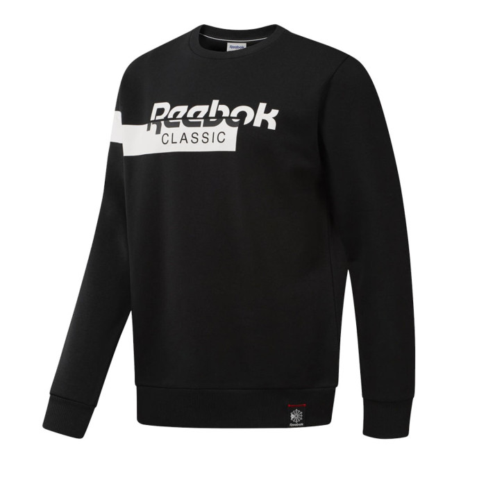 Reebok Sweat Reebok AC F DIS FLEECE CREW NECK SW - DH2077