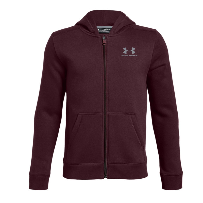 Under Armour Sweat à capuche Under Armour Cotton Fleece Full Zip Junior - 1320133-600 Under Armour Sweat à capuche Under Armour Cotton Fleece Full Zip Junior - 1320133-600