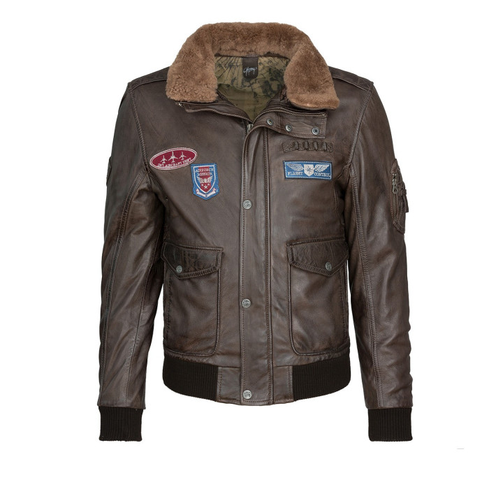 Mauritius Blouson Gipsy CRUISE W16 LAKEV - CRUISE-W16-LAKEV-DARK-BRO