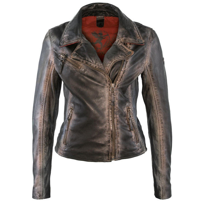 Mauritius Veste en cuir Gipsy CHRISTY LARETV - CHRISTY--LARETV-VINTAGE-B