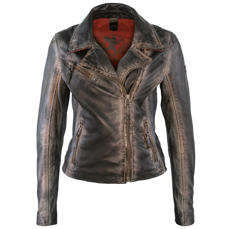 Mauritius Veste en cuir Gipsy CHRISTY LARETV - CHRISTY--LARETV-VINTAGE-B Mauritius Veste en cuir Gipsy CHRISTY LARETV - CHRISTY--LARETV-VINTAGE-B