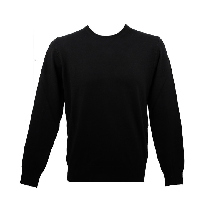 Real Cashmere Pull Real Cashmere (Noir) - IUB109841-GIROCOLLO-TOPP