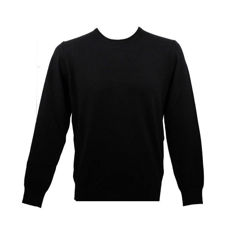 Real Cashmere Pull Real Cashmere (Noir) - IUB109841-GIROCOLLO-TOPP Real Cashmere Pull Real Cashmere (Noir) - IUB109841-GIROCOLLO-TOPP