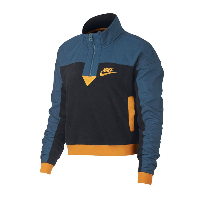 Nike Sweat Nike W NSW TOP HALF ZIP POLAR - 938963-010