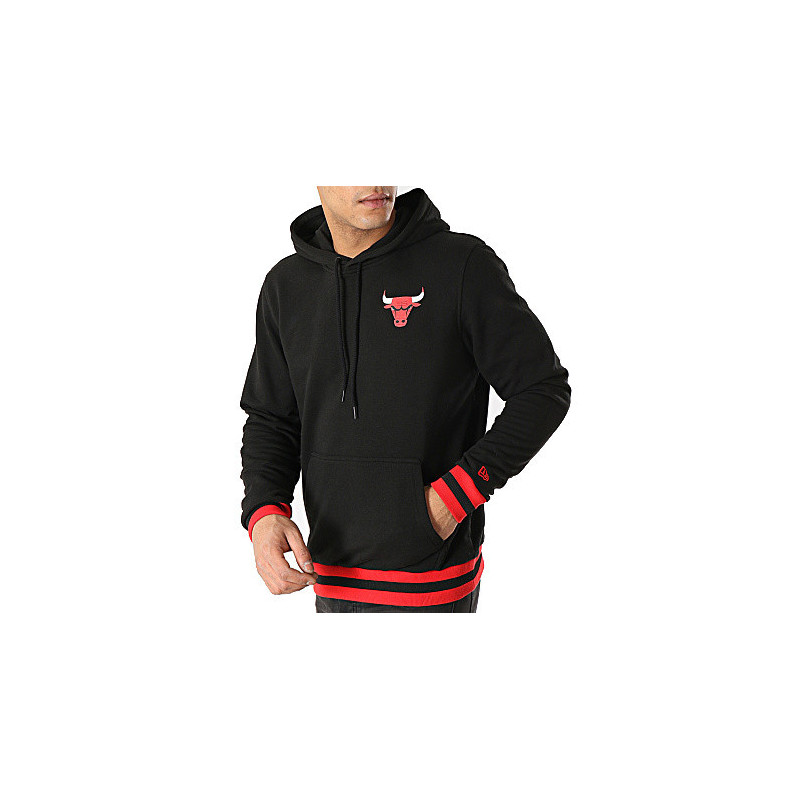 New Era Sweat à capuche New Era NBA STRIPE RIB CHICAGO BULLS - 11860088 New Era Sweat à capuche New Era NBA STRIPE RIB CHICAGO BULLS - 11860088