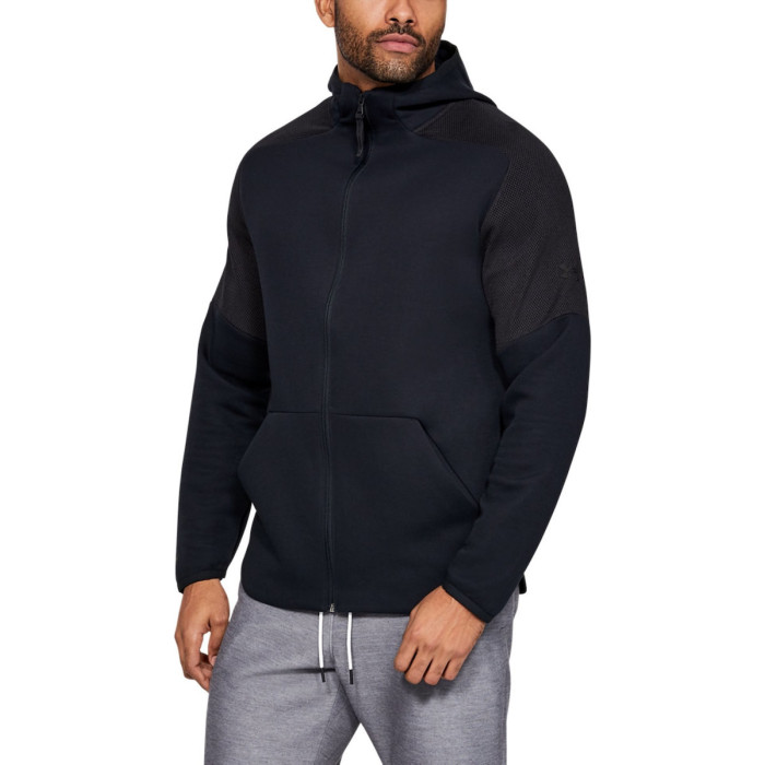 Under Armour Sweat à capuche Under Armour UNSTOPPABLE MOVE LIGHT FULL ZIP - 1329265-003
