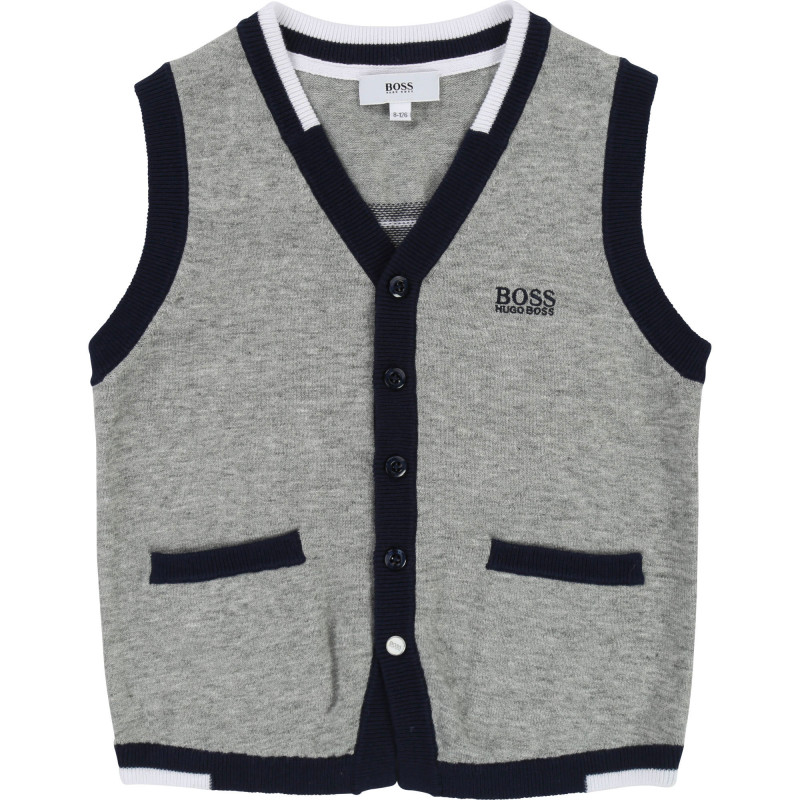 Hugo Boss Gilet sans manches Hugo Boss Junior - J25D43-A33 Hugo Boss Gilet sans manches Hugo Boss Junior - J25D43-A33