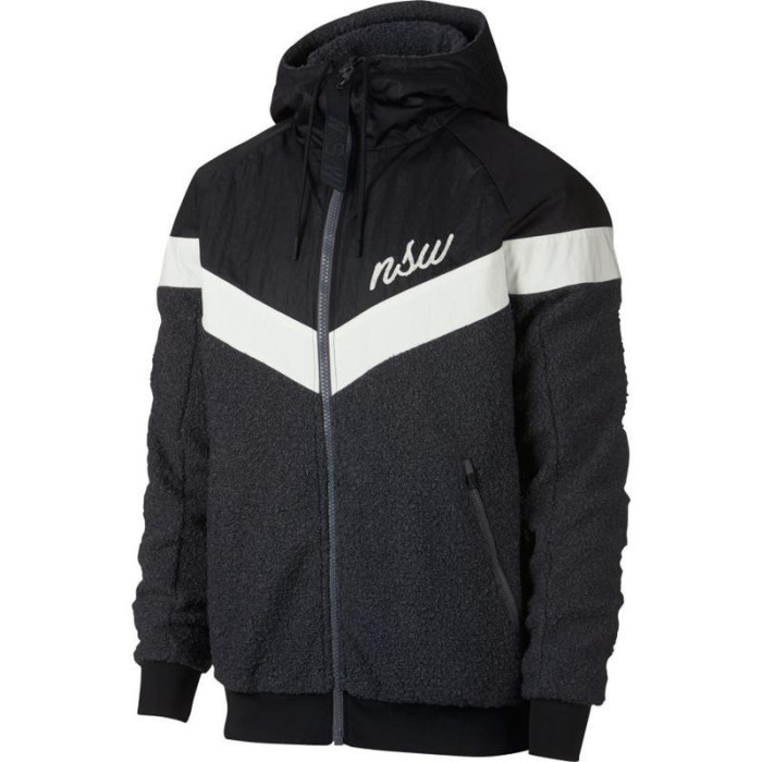 Nike Veste de survêtement Nike M NSW WR HOODIE TCH SHERPA - 930316-010