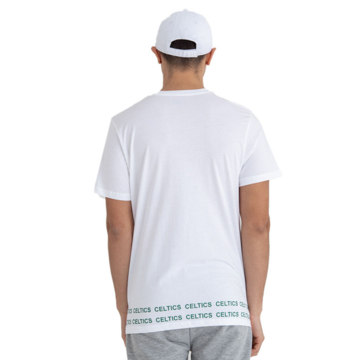 New Era Tee-shirt New Era WORDMARK BOSTON CELTICS - 11860072
