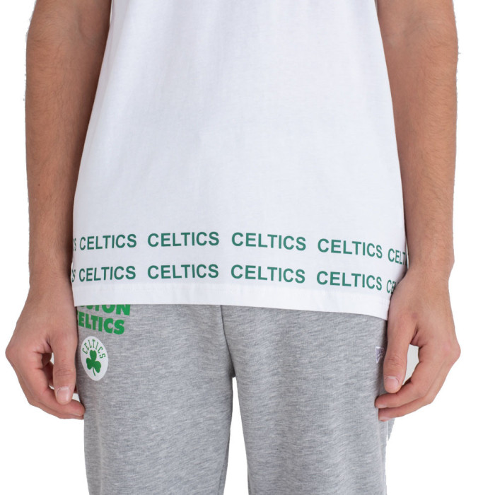New Era Tee-shirt New Era WORDMARK BOSTON CELTICS - 11860072