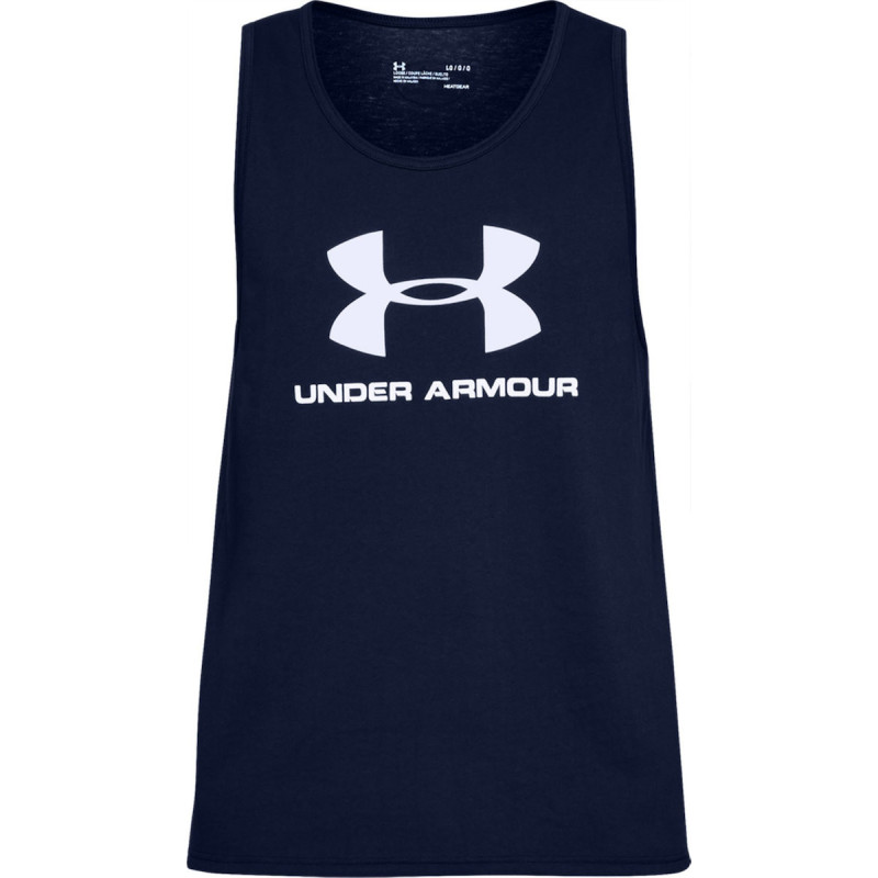 Under Armour Débardeur Under Armour SPORTSTYLE LOGO - 1329589-408 Under Armour Débardeur Under Armour SPORTSTYLE LOGO - 1329589-408