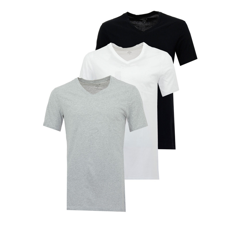 Lacoste Pack de 3 Tee-Shirts Lacoste - RAME109-999 Lacoste Pack de 3 Tee-Shirts Lacoste - RAME109-999