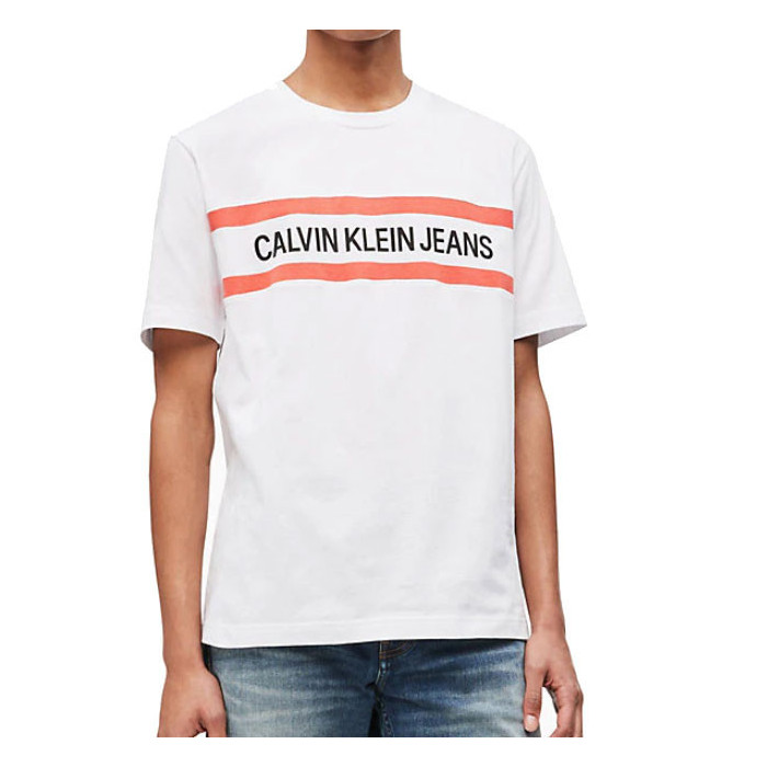 Calvin Klein Tee-shirt Calvin Klein CHEST STRIPE INSTIT