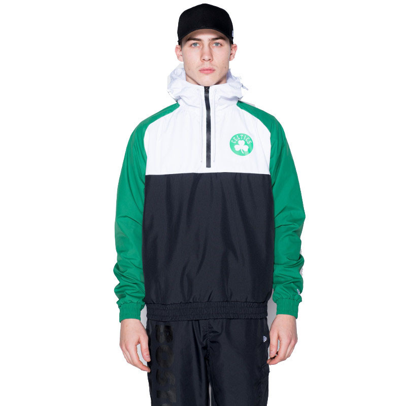 New Era Veste coupe-vent New Era BOSTON CELTICS HOODED WINDBREAKER New Era Veste coupe-vent New Era BOSTON CELTICS HOODED WINDBREAKER