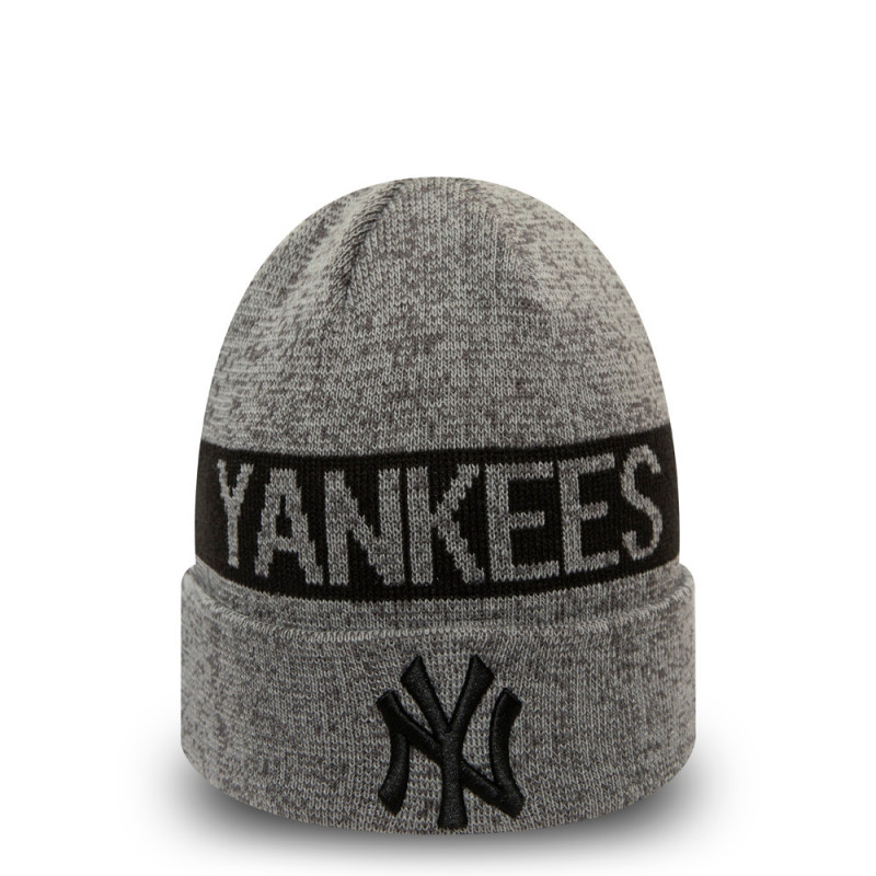 New Era Bonnet New Era NEW YORK YANKEES MARL CUFF KNIT New Era Bonnet New Era NEW YORK YANKEES MARL CUFF KNIT