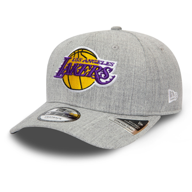 New Era Casquette New Era LOS ANGELES LAKERS HEATHER BASE STRETCH SNAP 9FIFTY New Era Casquette New Era LOS ANGELES LAKERS HEATHER BASE STRETCH SNAP 9FIFTY