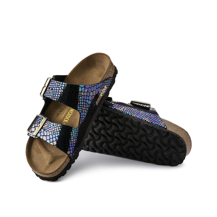 Birkenstock Sandale Birkenstock ARIZONA SHINY SNAKE