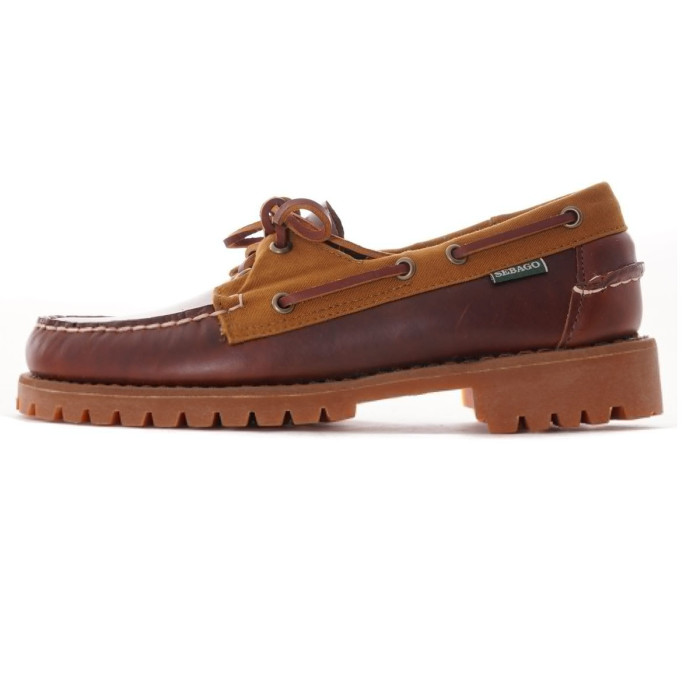 Sebago Mocassin Sebago DOCKSIDES PORTLAND LUG MILLERAIN