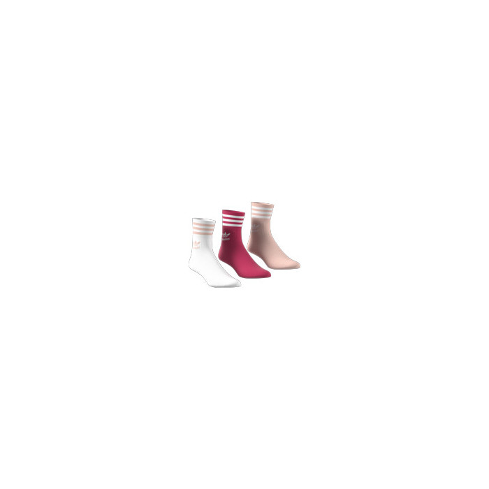 Pack 3 paires de chaussettes adidas Originals MID CUT CREW