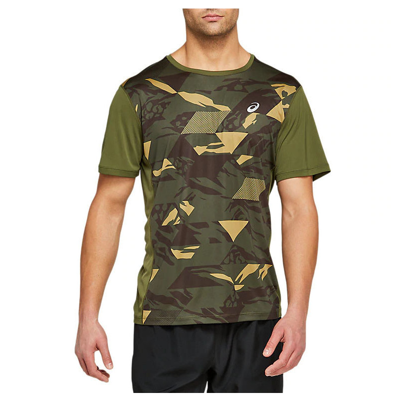 Asics Tee-shirt Asics FUTURE CAMO SS TOP Asics Tee-shirt Asics FUTURE CAMO SS TOP