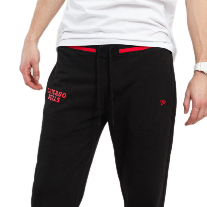 Pantalon de survêtement New Era NBA STRIPE RIB JOGGER CHICAGO BULLS