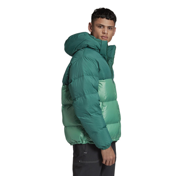 Adidas Originals Doudoune adidas Originals DOWN REGEN HOODED BLOCKED PUFFER