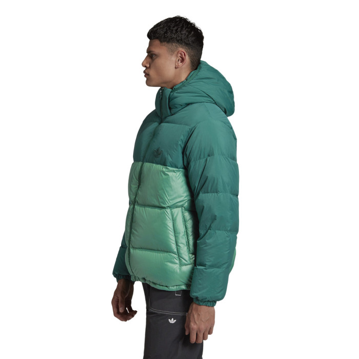 Adidas Originals Doudoune adidas Originals DOWN REGEN HOODED BLOCKED PUFFER