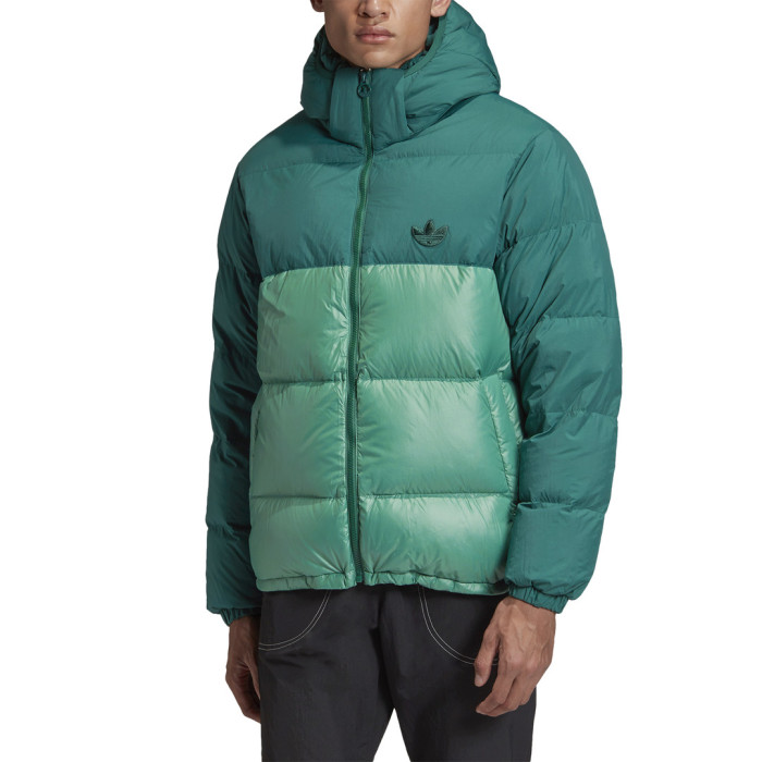 Adidas Originals Doudoune adidas Originals DOWN REGEN HOODED BLOCKED PUFFER