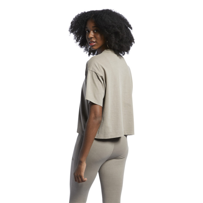 Reebok Tee-shirt Reebok CROP TEINTE NATURELLE REEBOK CLASSICS